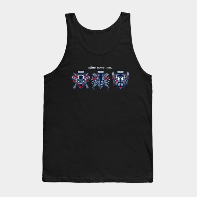 Game Over, Man Tank Top by ShokXoneStudios